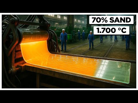 How glass is made from sand