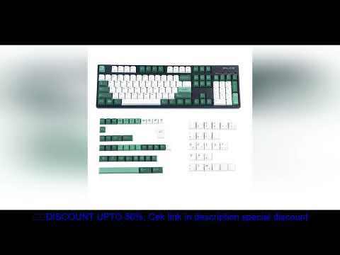 German French Italian Spain UK ISO Botanical Dye Sub Keycaps Thick PBT Cherry Profile Keycap set For