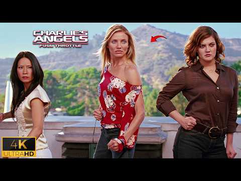 Charlie’s Angels vs. Demi Moore Gunfight Scene | Charlie’s Angels: Full Throttle (2003)