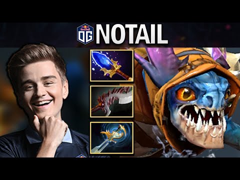 OG.NOTAIL SLARK WITH 17 KILLS - DOTA 2 7.28 GAMEPLAY
