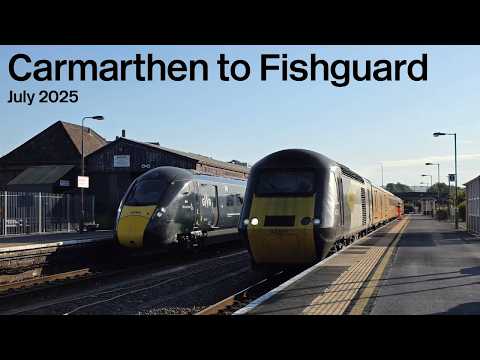 Carmarthern to Fishguard Harbour Driver's Eye View
