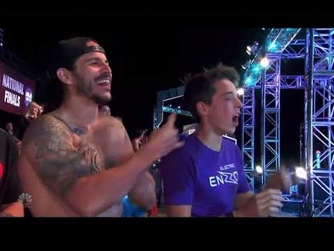 R.J. Roman at the Vegas Finals: Stage 3 - American Ninja Warrior 2022