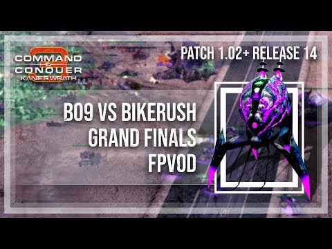 [C&C3: Kane's Wrath] Bo9 vs. BikeRush Grand Finals FPVoD