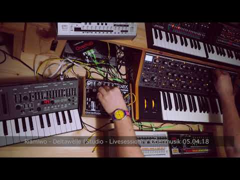 Riamiwo - Deltawelle / Studio Livesession with Moog Sub37 and Dreadbox NYX (Riamiwo StudioVlog 82)