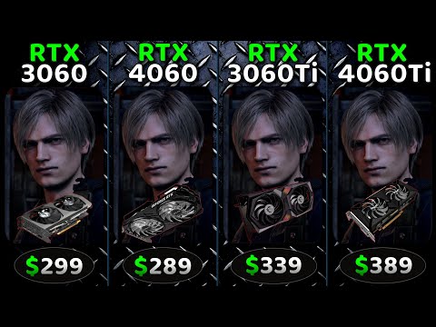 RTX 3060 vs RTX 4060 vs RTX 3060 Ti vs RTX 4060 Ti | 15 Games at 1080p/1440p The Ultimate Comparison