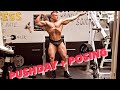 Push Day and Posing 3 weeks out - workout explained with Voiceover at @SouthbaystrengthCo!