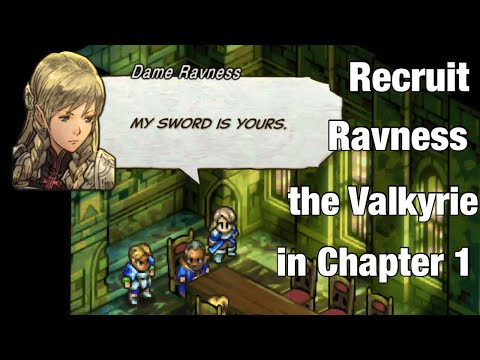 Tactics Ogre: Reborn PS5 How to recruit Ravness Loxaerion in Chapter 1 (As a guest)