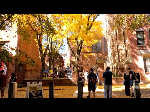 ⁴ᴷ⁶⁰ Walking Boston, MA: North End neighborhood tour