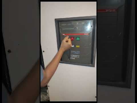 ACB Air Circuit Breaker Charging Discharging ABB Breaker ACB