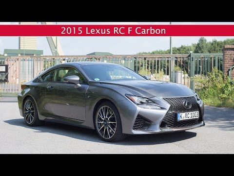 Fahrbericht: Lexus RC F Carbon 5.0-Liter V8