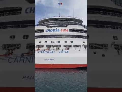 Thumbnail for CARNIVAL VISTA PANAMA #cruiseship #satisfying #shortvideo