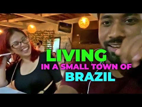 LIVING in a SMALL TOWN of BRAZIL | Brazil Nightlife | Brazilian Girls | Streets of Brazil#travel2021