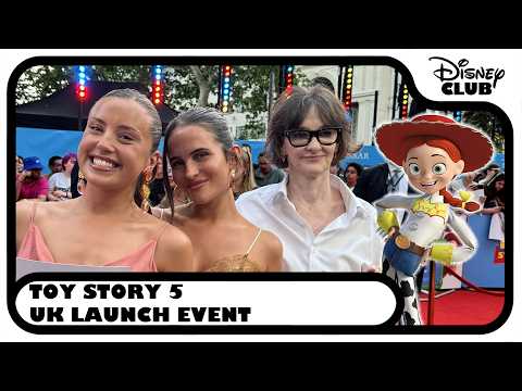 Liv & Evie Meet the Cast of Toy Story 5 at the UK Launch Event