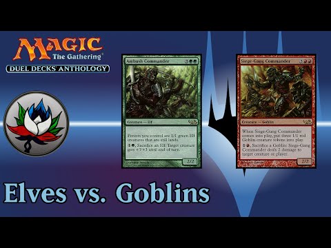 Duel Decks: Anthology - Elves vs. Goblins Deck Tech and Review!