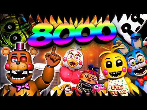FNAF 7 8000 ОЧКОВ !!! ПОБИЛ РЕКОРД СКОТТА во FNAF 7 Ultimate Custom Night и ОТКРЫЛ ОФИС FNAF 4 !!!