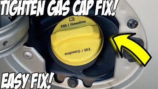 How To Fix Tighten Gas Cap Message Tahoe,Silverado,Yukon, Denali 07-14