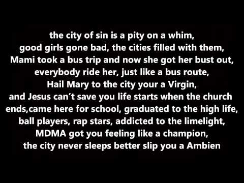 Empire State Of Mind - Jay-Z Feat. Alicia Keys // Lyrics On Screen [HD]