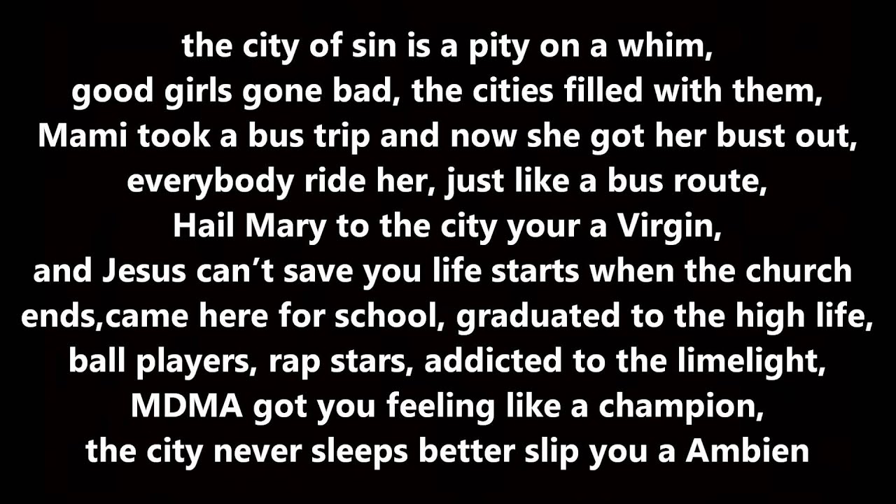 Empire State Of Mind - Jay-Z Feat. Alicia Keys // Lyrics On Screen [HD]