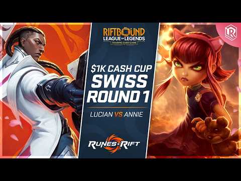 $1K Riftbound Tournament - Lucian vs Annie - Round 1