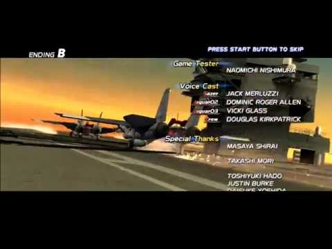 After Burner Climax Arcade Mode and Final Stage Ending B