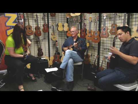 Ukulele Magic Trio Rehearsal