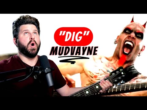 Bass Teacher REACTS | Mudvayne "DIG" Ryan Martinie Angle | WHAT a Unique Player...and, THAT TONE!