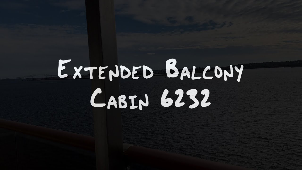 Carnival Legend - Cabin 6232 - Video 1
