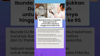 Ibunda DJ Bravy Tunjukkan Dukungan Penuh untuk Erika & Bayinya, Kirim Kado untuk Baby Andrew