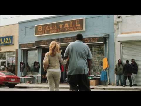 The Blind Side trailer still: Michael Oher in football pads during practice