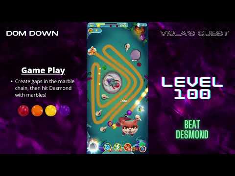 Viola's Quest 🟣🟠🔴 / Level 100 / Dom Down