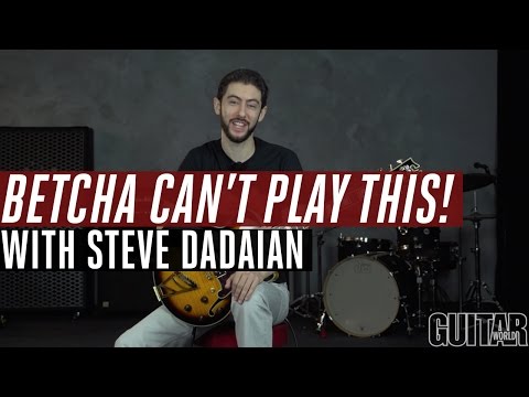 Betcha Can't Play This! - Gypsy Jazz Fingerstyle Arpeggios with Steve Dadaian