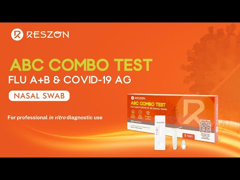 Reszon ABC Combo Test – FLU A+B & COVID-19 Ag (Nasal Swab): Instruction for Use