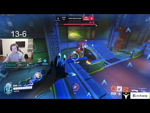 22K DMG! DANTEH INSANE ECHO GAMEPLAY OVERWATCH 2 SEASON 1
