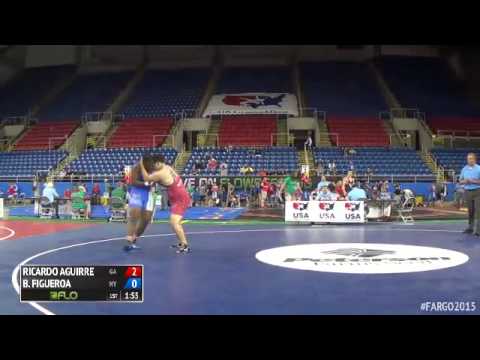 220 Champ. Round 1 - Brandon Figueroa (New York) vs. Ricardo Aguirre (Georgia)