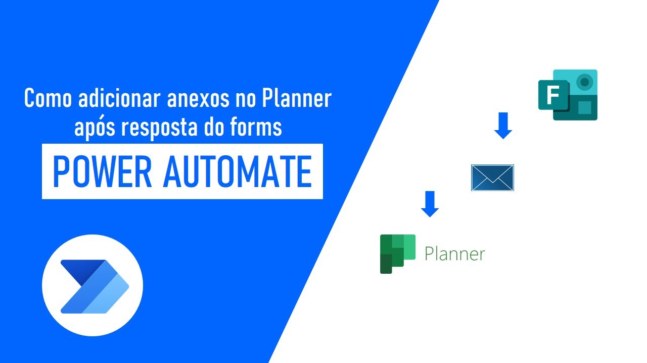 Como adicionar anexos no Planner com o Power Automate após resposta do Forms