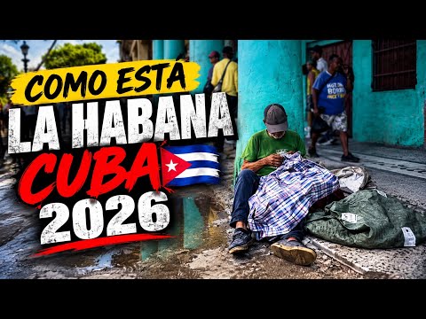 Cómo está La Habana Cuba Hoy Video 4K 