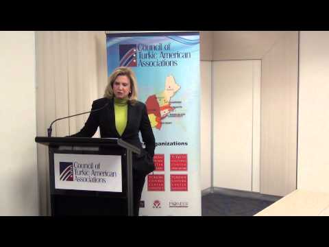 Congreeswoman Carolyn Maloney, NY speech at the Turkic Leadership Academy Kick Off Event