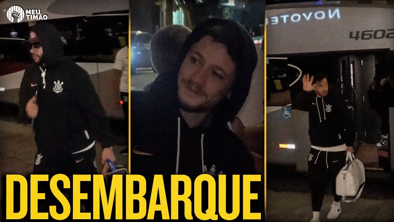 VOLTA DE GARRO E MEMPHIS: DESEMBARQUE DO CORINTHIANS EM BELO HORIZONTE