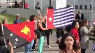 Papua Merdeka Warnai Kedatangan Jokowi di Parlemen Selandia Baru