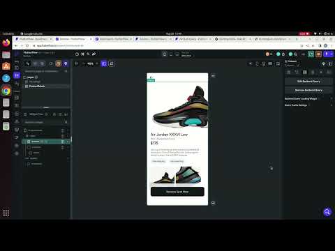 Product Detail Page ( Actions & API calls ) in FlutterFlow