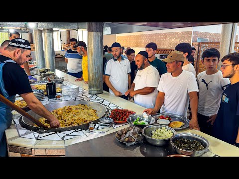 UZBEKISTAN'S Most Historic Plov Center. Made Like NOWHERE ELSE.