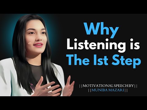 Daily English Listening Routine for Beginners|| Muniba Mazari Best Motivational Speech