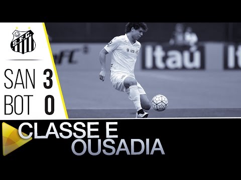 Santos 3 x 0 Botafogo | CLASSE E OUSADIA NO PACAEMBU