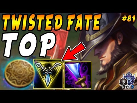Twisted Fate TOP with Klepto + Triforce and Wit's End | Challenger Strats! Iron IV to Diamond Ep 81