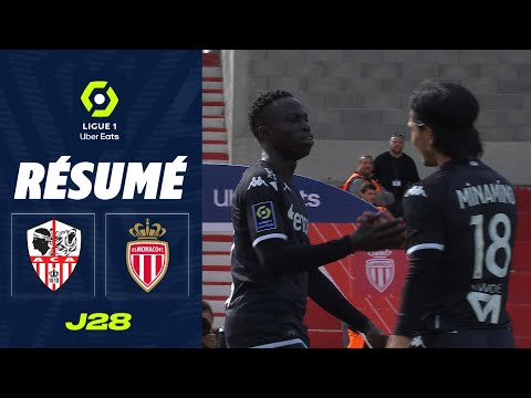 AC AJACCIO - AS MONACO (0 - 2) - Résumé - (ACA - ASM) / 2022-2023