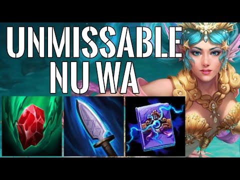 How To Get Top Damage Every Game! Nu Wa Mid Gameplay (Smite Conquest)