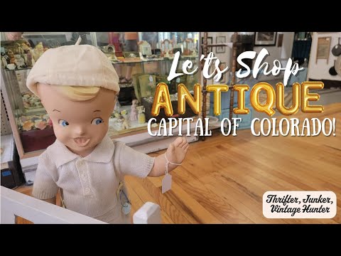 Antiques Capital Of Colorado | Antique Shopping In Florence CO | Shop With Me!