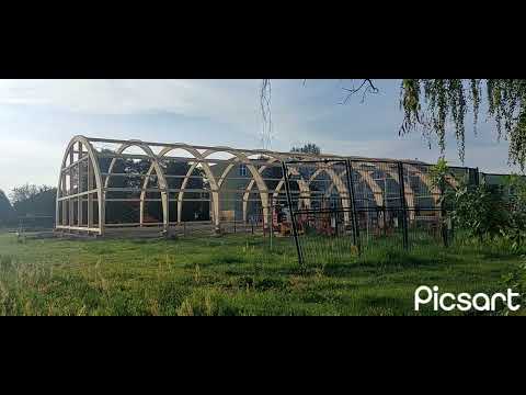 ⚽️Sportowa Hala łukowa🏢 🏀🥎🥅 jak to się buduje?