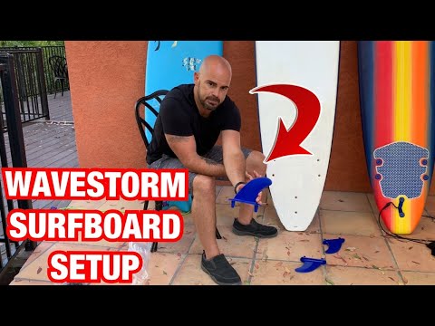 Wavestorm Surfboard Costco Setup 👉 Best Beginner Surfboard On Amazon