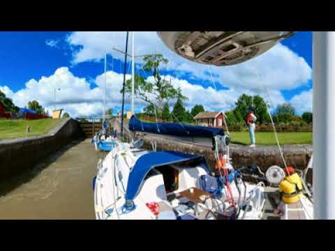 Experience Göta Canal Locking in 360°